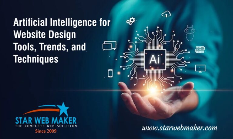 Artificial Intelligence for Website Design Tools, Trends, and Techniques